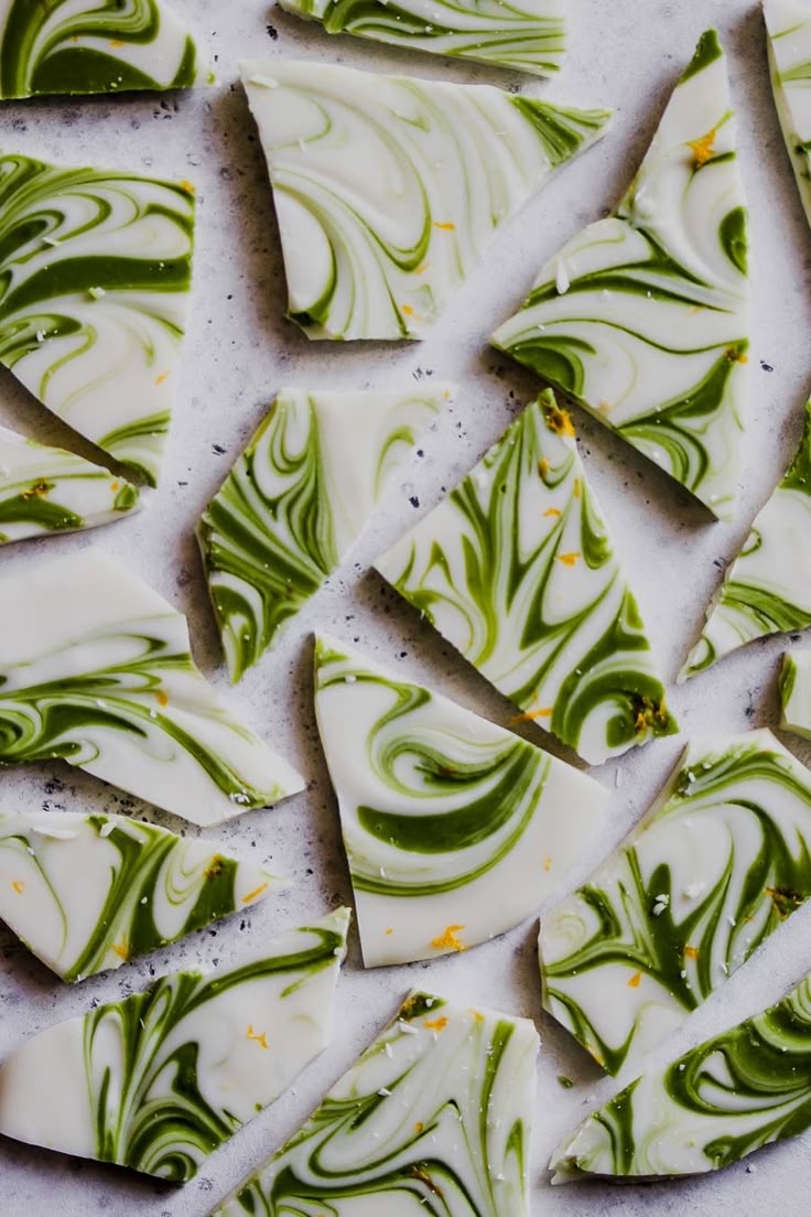 Matcha White Chocolate Bark