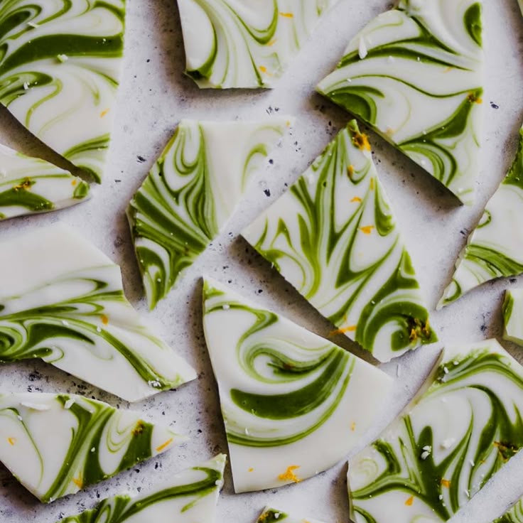 Matcha White Chocolate Bark