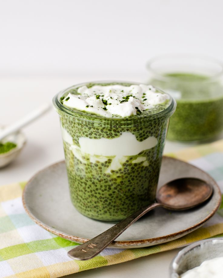 Matcha Chia Pudding